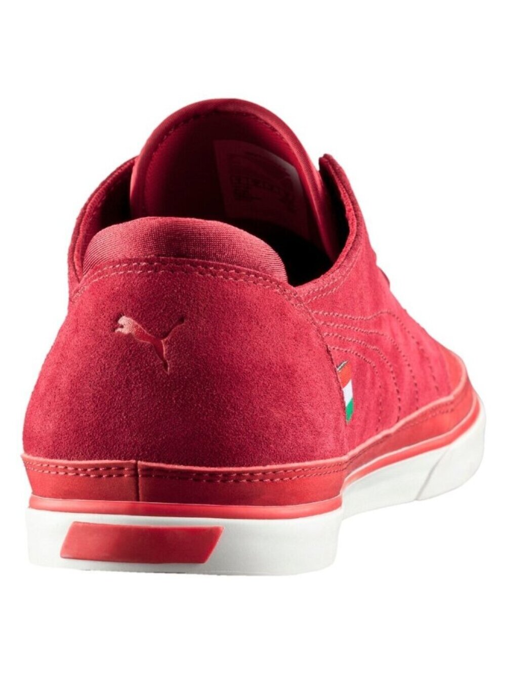 LIMITED Edition Italian Ferrari Puma Mens Vulcanised SF Sneakers Red - Picture 5 of 10